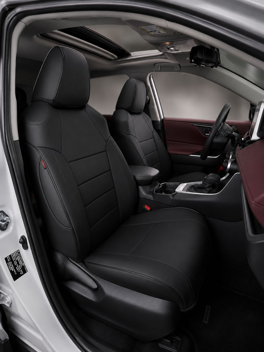STAR5 Premium Custom Series Seat Covers for 2019–2025 Toyota RAV4 Gas – Full 5-Seat Set
