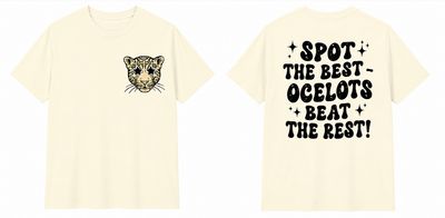 Girls &amp; Adult Unizex "Spot the Best, Beat The Rest" Comfort Colors T-shirt