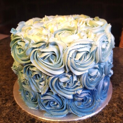 Buttercream Roses cake
