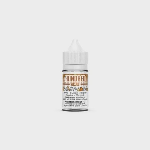 1HUNDRED SALT, flavour-NicLevel: SINFUL 20MG
