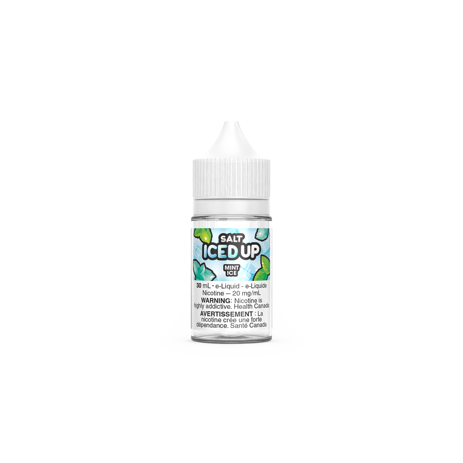 SALT ICED UP 30ML, flavour-NicLevel: MINT ICE 20MG