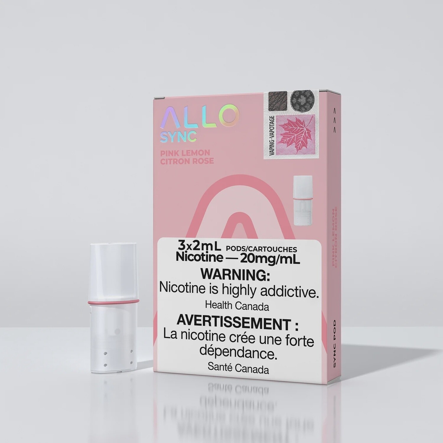 Allo  Sync Pods, Flavour: Pink Lemon