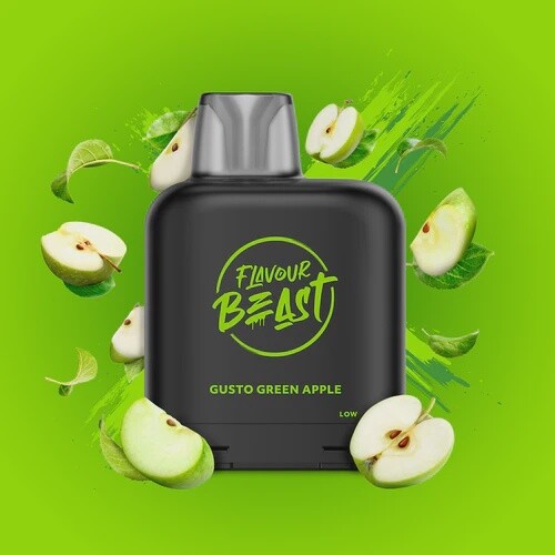 Level X Flavour Beast, Flavour: GUSTO GREEN APPLE