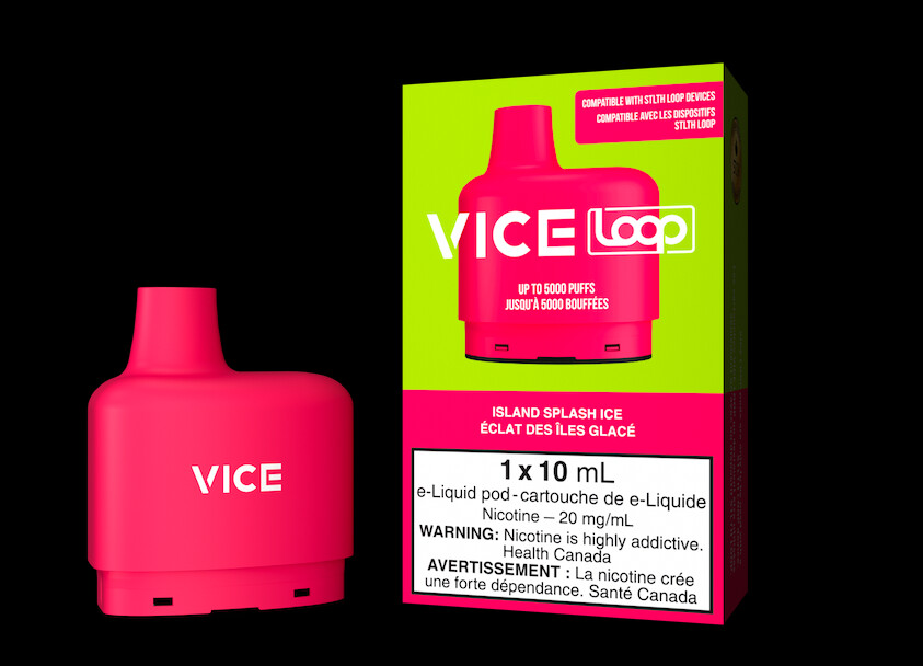 VICE LOOP POD PACK+Battery, Flavour: Island Splash Ice