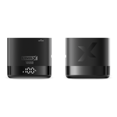 Level X 1000 Device Kit, Colour&amp; battery size: METALLIC BLACK 1000mAh