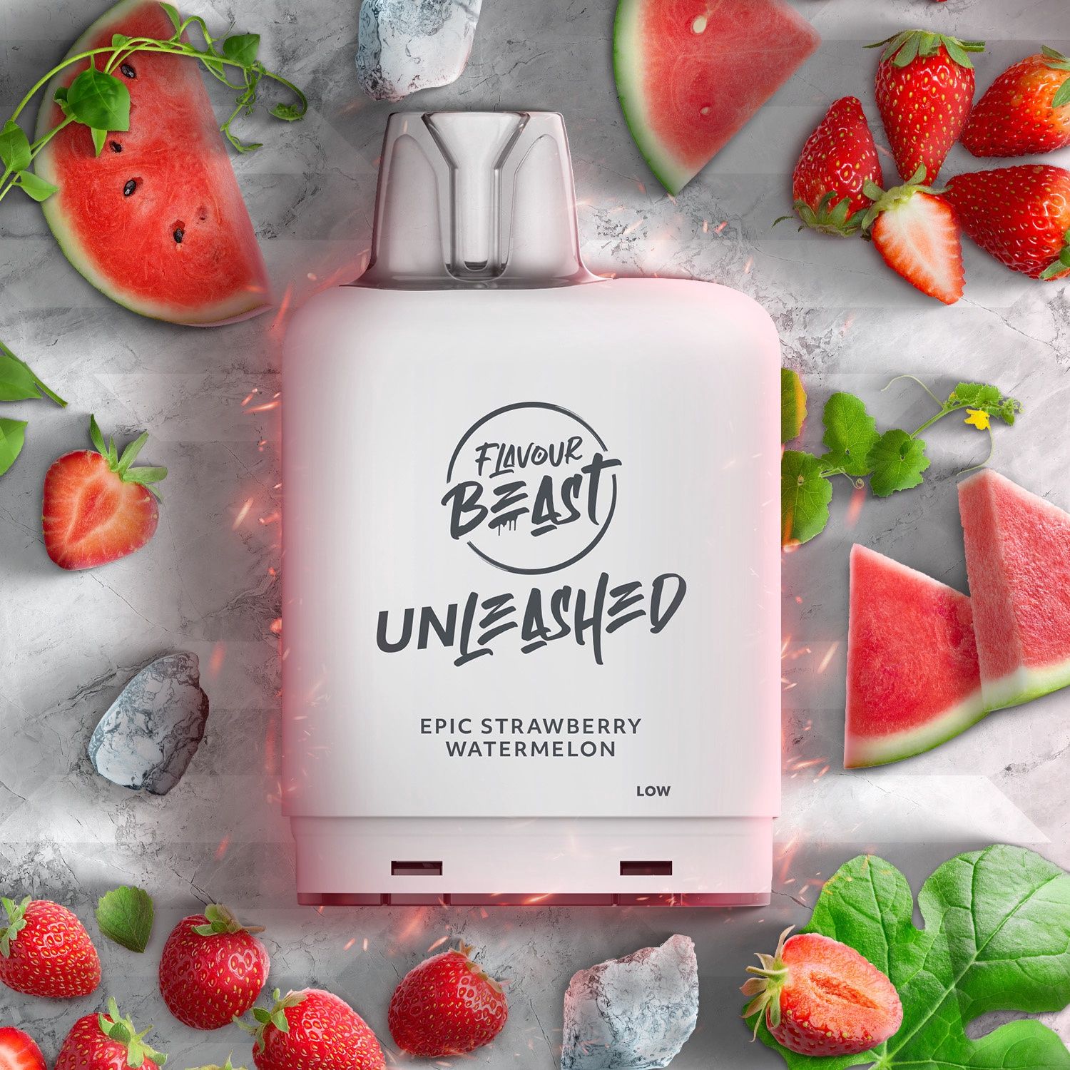 level x Epic Flavour Beast Boost, Flavour: strawberry watermelon 25k