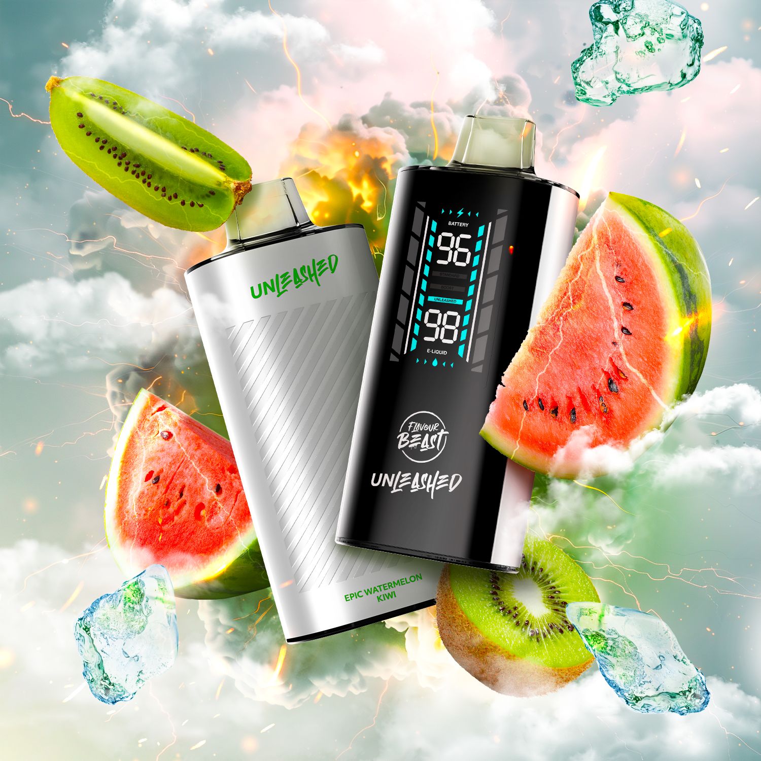Flavour Beast Unleashed DCP20k, Flavour: Epic Watermelon Kiwi