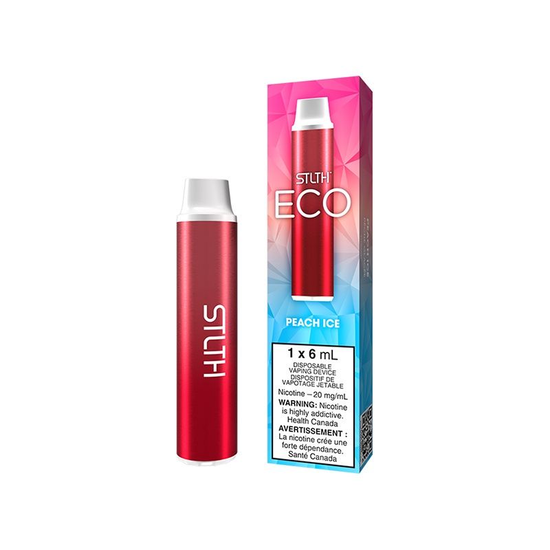 STLTH ECO DISPOSABLE 2500, Flavour: PEACH ICE