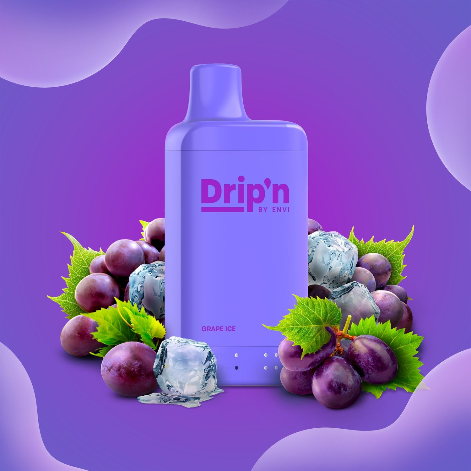 Drip&#39;n 8mL 16k, Flavour: Grape Ice