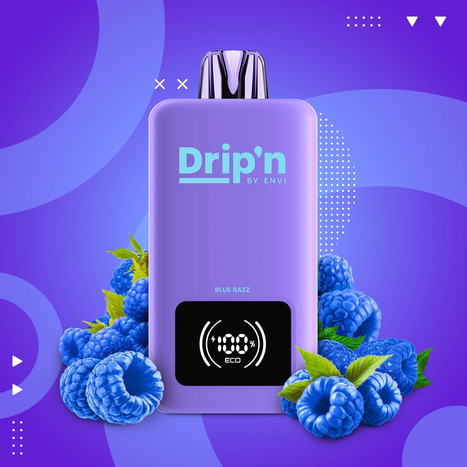 Drip&#39;n by Envi 26ML  70K, Flavour: Blue Razz