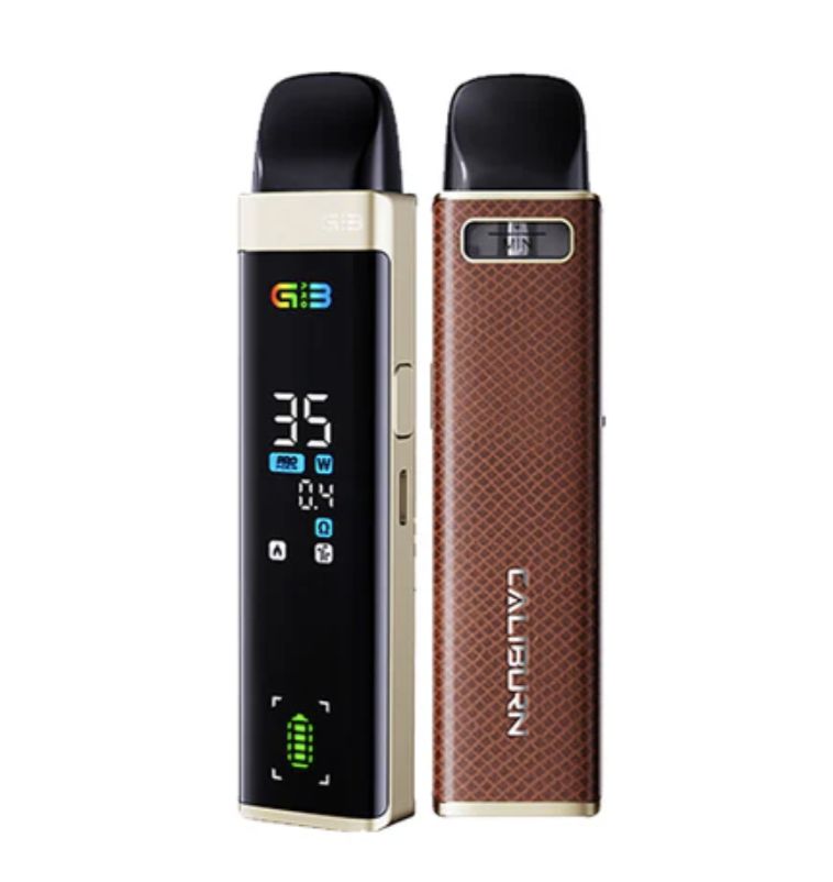 UWELL CALIBURN G3 PRO KIT, Colour: Brown Leather