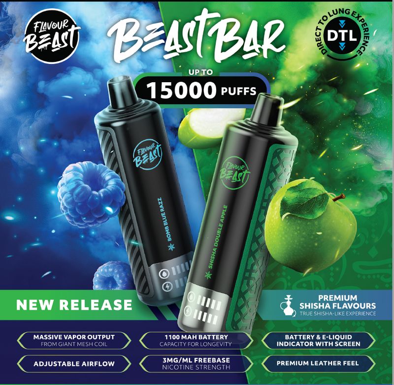 Flavour Beast Beast Bar 15K