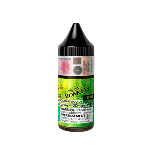 Twelve Monkeys 30ML, Flavou-Size-Niclevel: Lemur 10mg