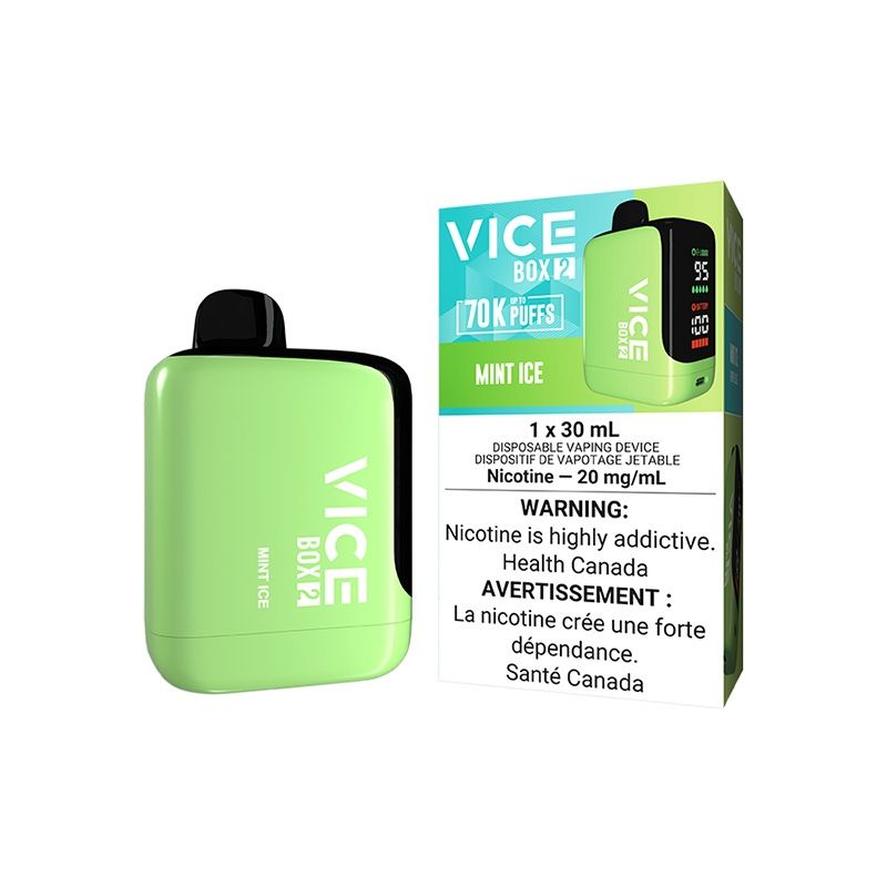 VICE BOX2 70K, Flavour: MINT ICE