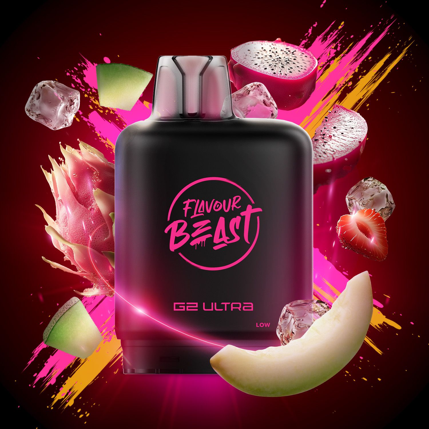 Flavour Beast Level X G2 Ultra 50k, Flavour: Dub Dragon Melon