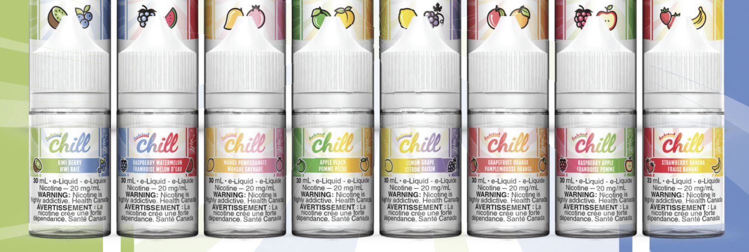 CHILL TWISTED 30ML, flavour-NicLevel: Strawberry Banana Salt 20MG