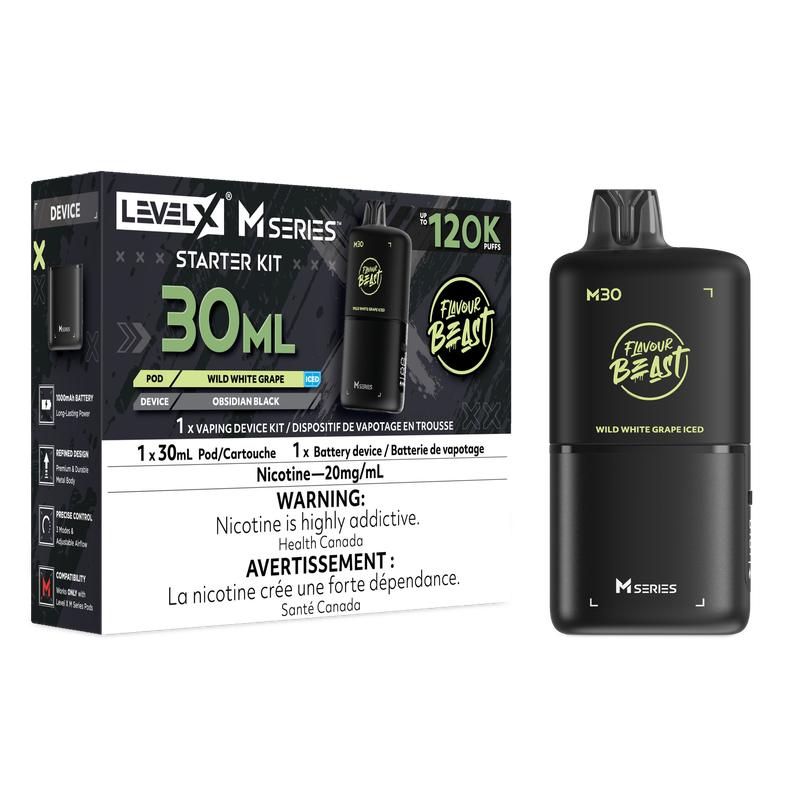 Level X Flavour Beast M30 Starter Kit Series