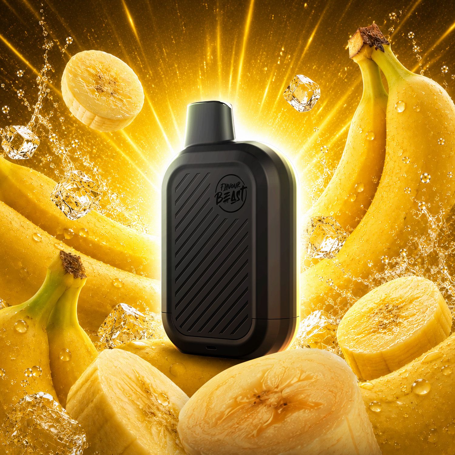 Flavour Beast Six 24k, Flavour: Bussin Banana Iced 20MG