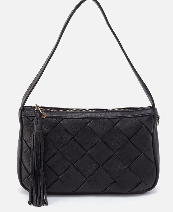 KOLE BLK WOVEN BAG