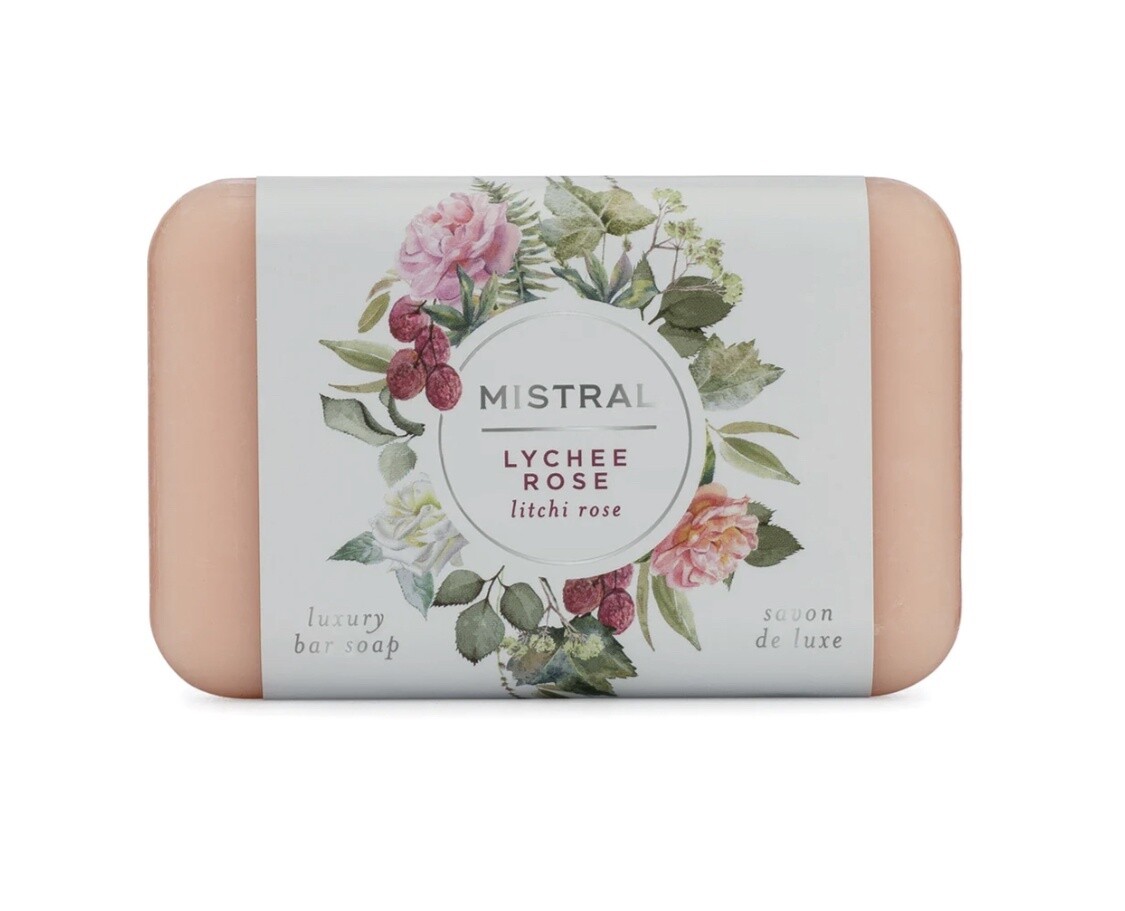 LYCHEE ROSE BAR SOAP