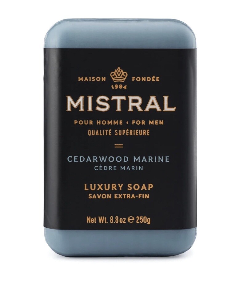 CEDARWOOD MARINE BAR SOAP