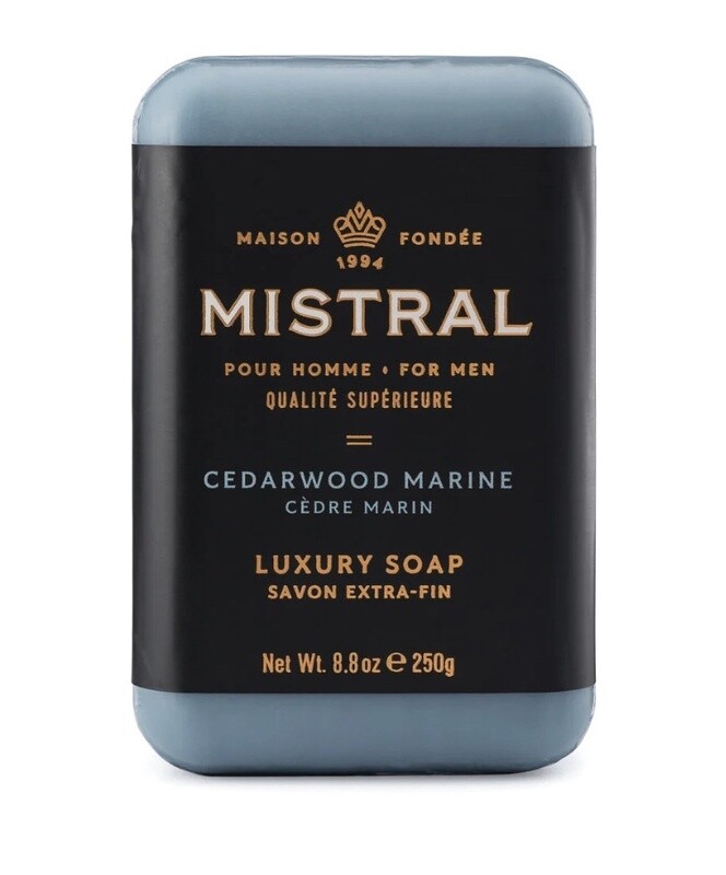 CEDARWOOD MARINE BAR SOAP