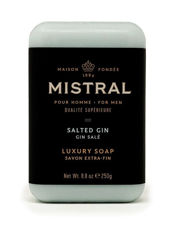 SALTED GIN BAR SOAP