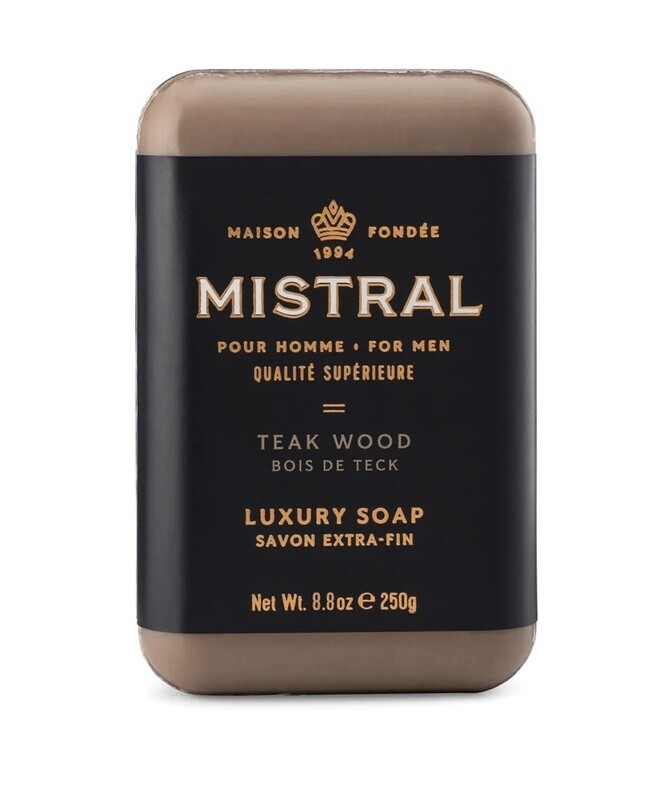 TEAK WOOD BAR SOAP