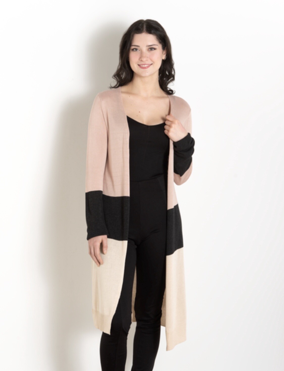 STRIPED CARDIGAN