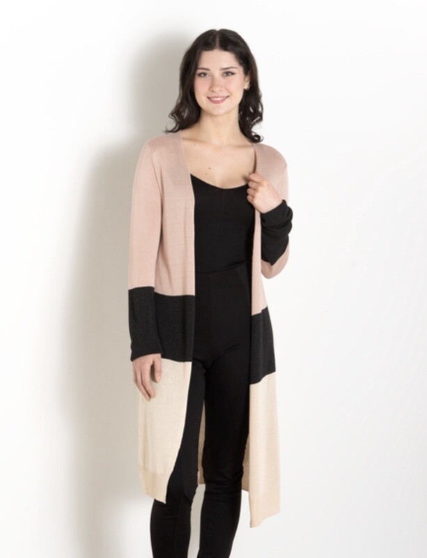 STRIPED CARDIGAN