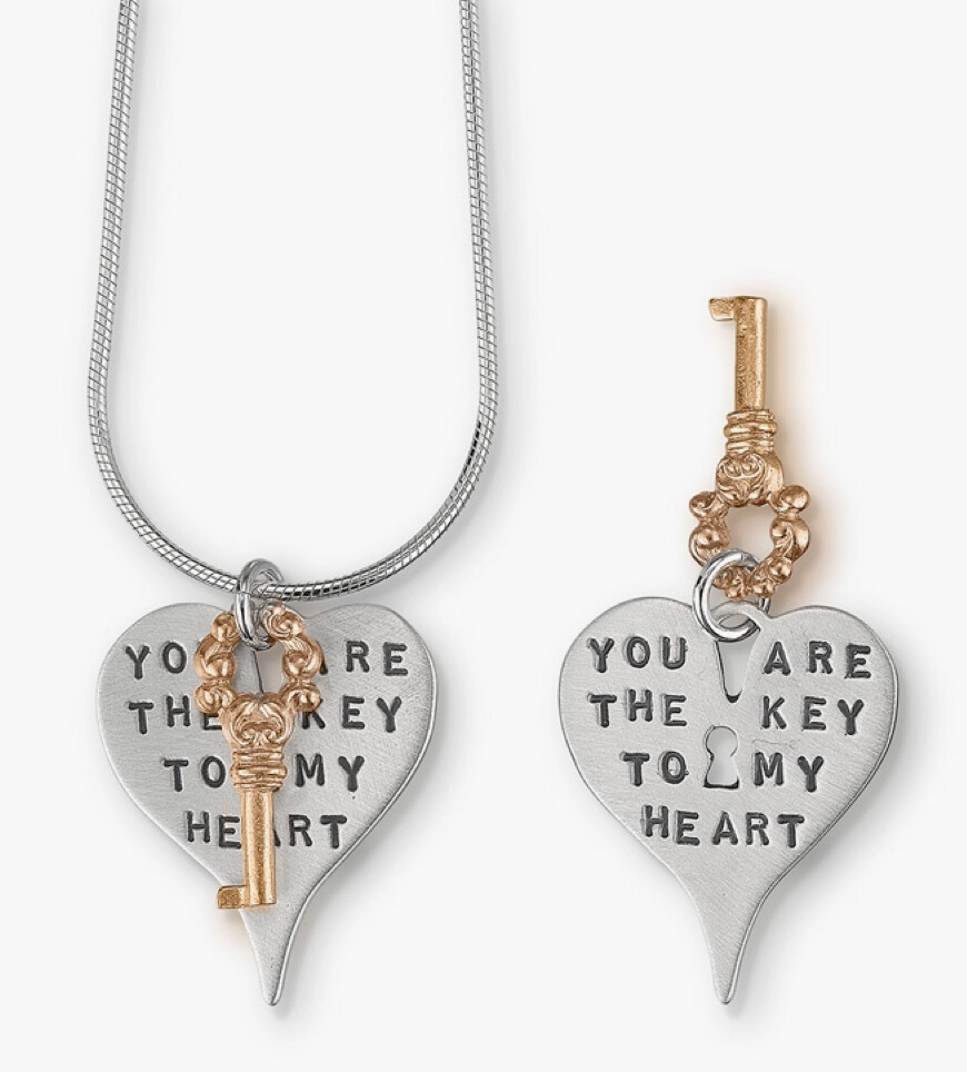 KEY TO MY HEART NECKLACE