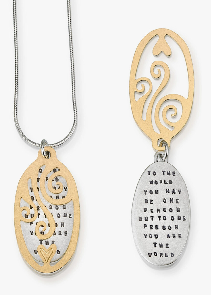 TO THE WORLD NECKLACE