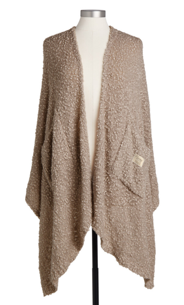 GIVING SHAWL, COLOR: CAMEL
