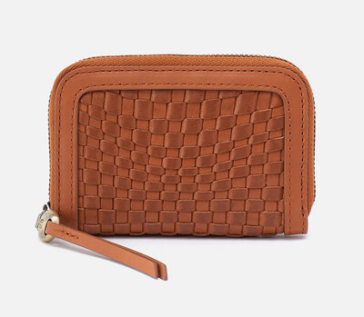 NILA SMALL ZIP - WHEAT WEAVE