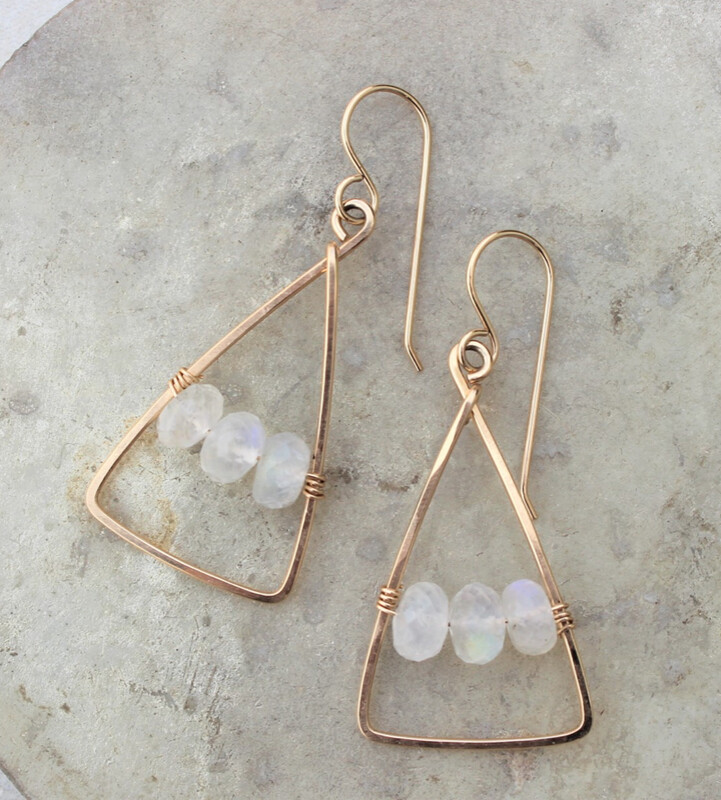 TRIANA TRIANGLE EARRINGS