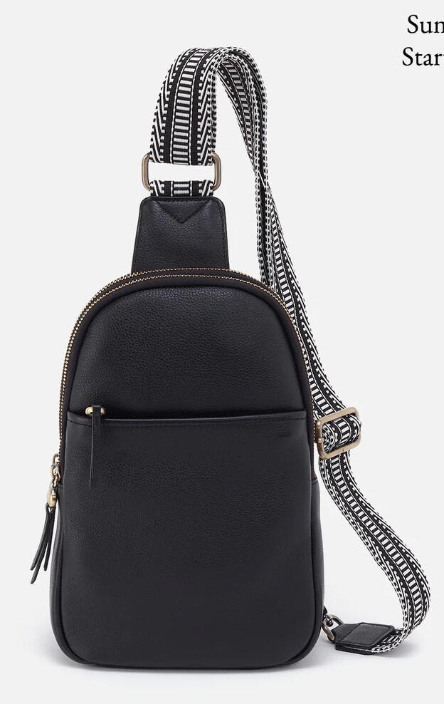 CASS SLING BAG, COLOR: BLACK
