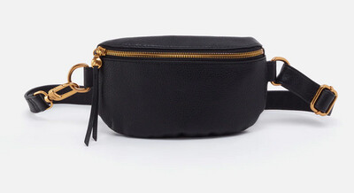 FERN BELT BAG BLACK