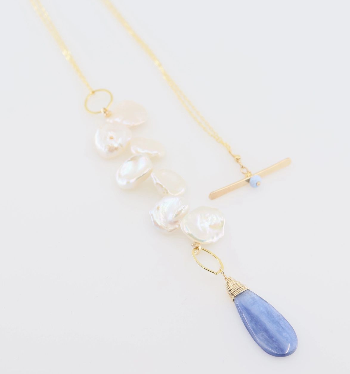 KEISHI PEARL CLUSTER NECKLACE