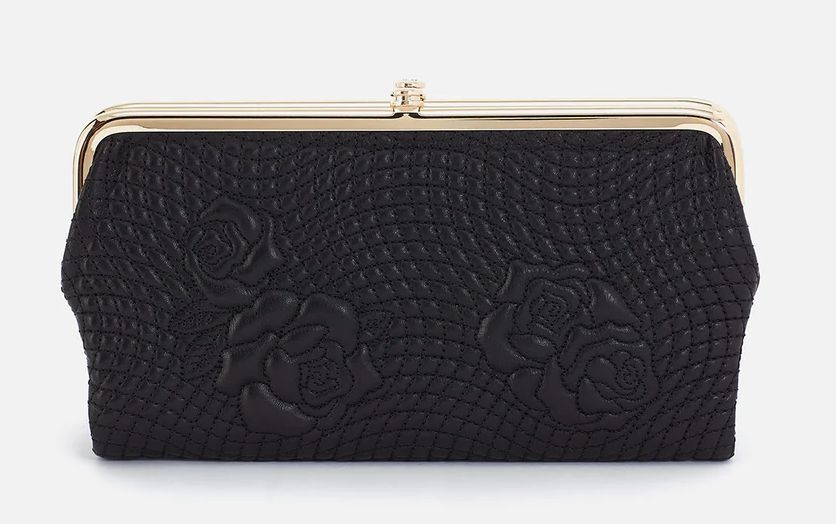 LAUREN ROSE BLK CLUTCH