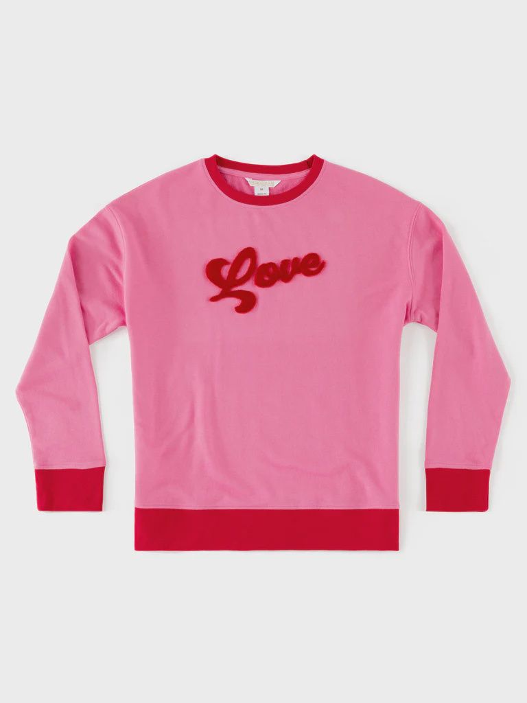 PINK LOVE SWEATSHIRT 3D