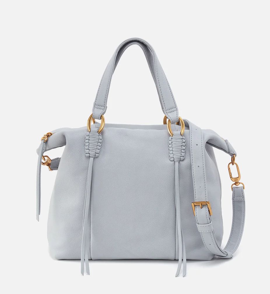 HARLEY SATCHEL BLUE PEARL