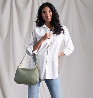 ADVANCE CROSSBODY WATERCRESS