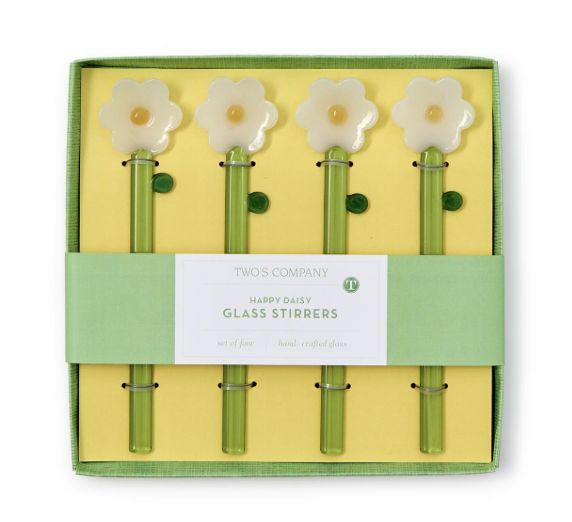 4 DAISY GLS STIRRERS