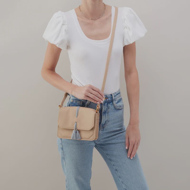 EDEN SMALL CROSSBODY - LINEN