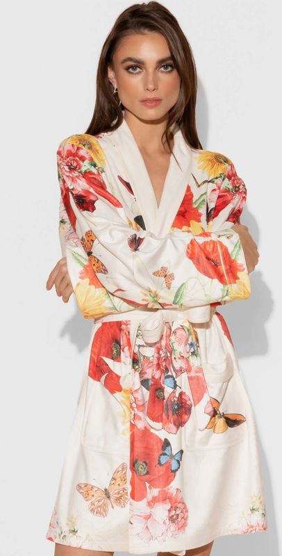SHORT BOUQUET ROBE