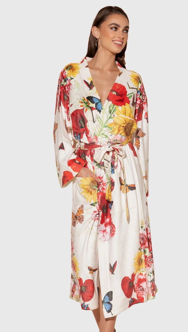 LONG BOUQUET ROBE