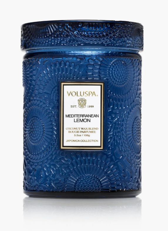 SM JAR MEDIT LEMON CANDLE