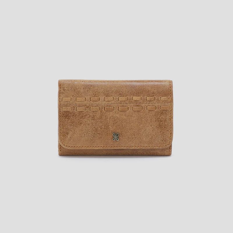 JILL TRIFOLD WALLET WHISKEY
