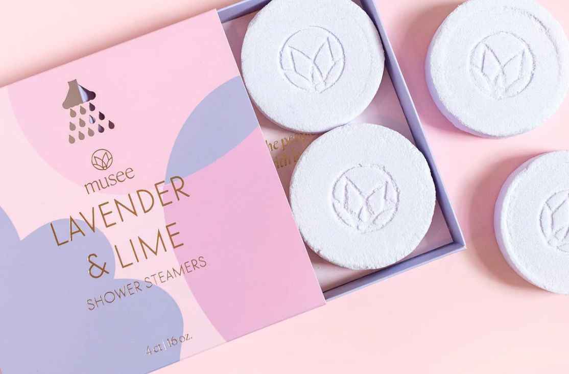 LAVEN/LIME SHOWER STEAMERS