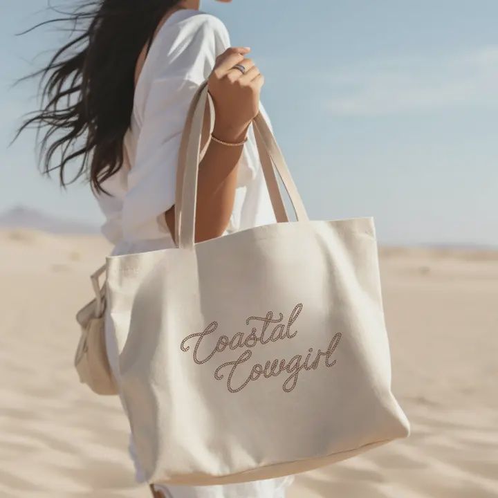 COASTAL COWGIRL TOTE